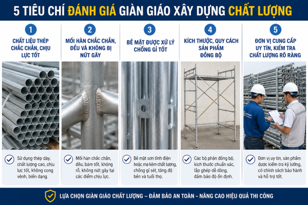 5 tieu chi danh gia gian giao xay dung chat luong
