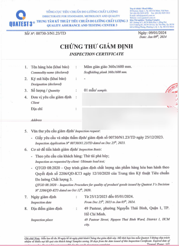 kiem dinh mam giao