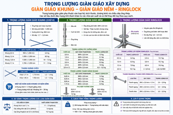 trong luong gian giao xay dung