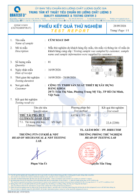 phieu ket qua thu nghiem cum xoay D49